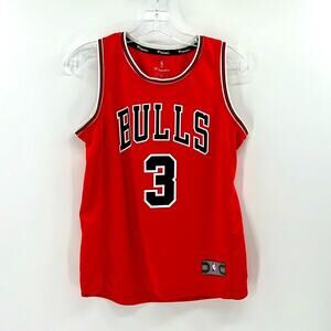 Fanatics Chicago Bulls Dwyane Wade Youth Jersey - Red/Black - Large